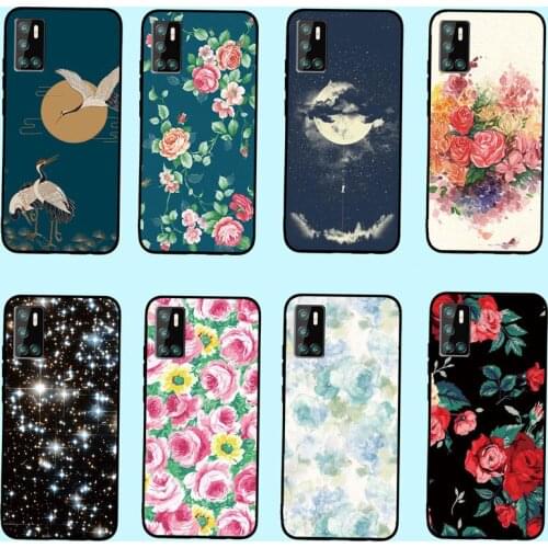 For Cubot P40 Case Slim Cartoon Painted Soft Silicone Phone Back Cover For Cubot P40 P 40 TPU Cases Funda Coque For CubotP40 bag