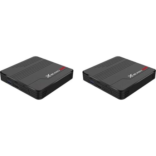 X88PRO 2.4G/5G 4+32G Dual-Band Wifi Network TV Set-Top Box Android Bluetooth 4.0 S905X3 Chip 1920X1080 FLASH