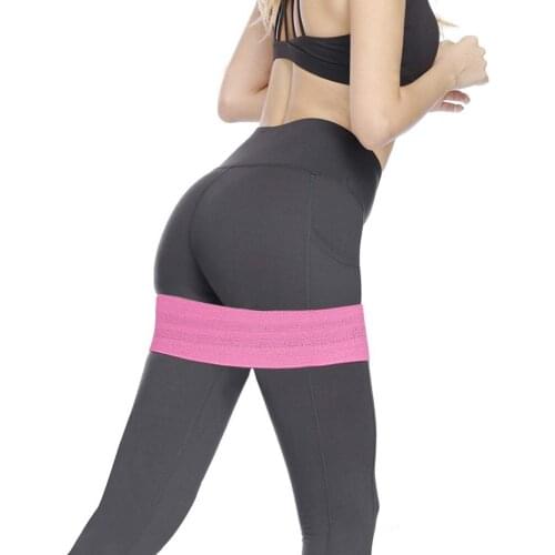 Unisex Hip Circle-Loop Resistance Band Fitness Workout Exercise Bands For Legs Thigh Glute Butt Squat Training Non-slip Design