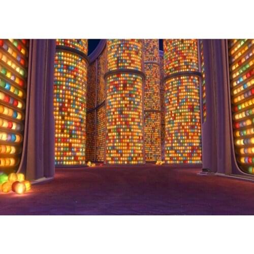 Fotografia Game hall building child photo backgrounds vinyl fancy photography backdrops for photo studio props Photophone S-2726