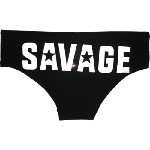 LOOK FOR YOUR WONDERFUL NIGHTS WITH ITS STUNNING ELEGANT UNDERWEAR Savage Printed HipsterFREE SHIPPING