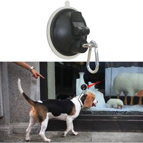 Suction Cup Hook Cleat Offer Temporary Lashing Points for Pet Dog & Pet Cat Outdoor Parking Stay