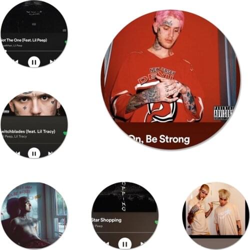 Lil Peep Hellboy Badge Brooch Pin Accessories For Clothes Backpack Decoration gift