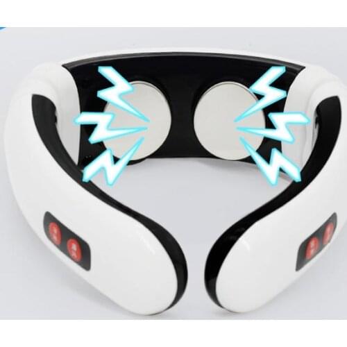 Neck massager/cervical neck massager/digital meridian fields kneading massage body, a new vibration magnetic fitness
