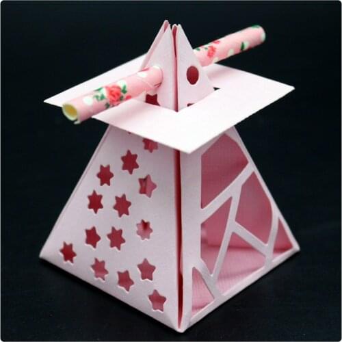 YINISE1675 Candy Bag Box Metal Cutting Dies For Scrapbooking Stencils DIY Album Cards Decoration Embossing Folder Die Cuts CUT