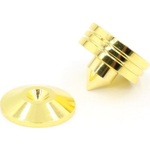 One set Speaker Spike Isolation Feet Cone Pad CD AMP BASE Spikes Turntable Amp HiFi