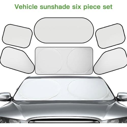 Car Front and Side Window Sun Shade Cover Visor Block Auto Windscreen Sun Shade Cover