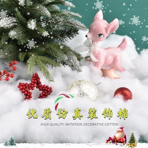 Festival decorations Christmas snow cotton artificial snow snow cotton Christmas shopping mall scene dress up window