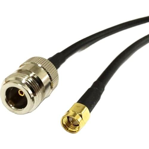 RF SMA Male To N Female Pigtail Cable RG58 Wireless Router 50CM/100CM for wireless router wholesale price