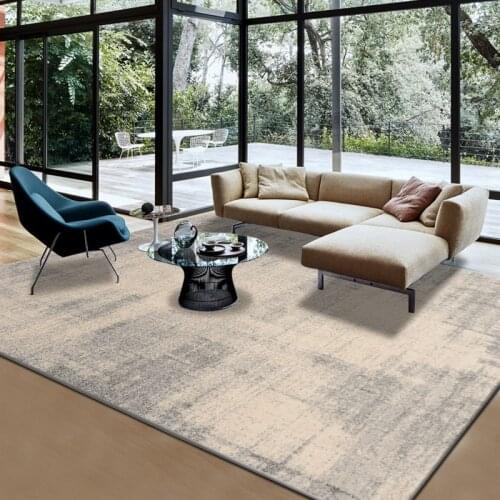 Nordic Luxury Carpet Livingroom Home Decorative Carpet Bedroom Sofa Coffee Table Rug Office Polypropylene Floor Mat Study Rugs