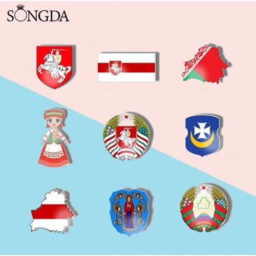 Белые броши на одежду SONGDA China At AliExpress