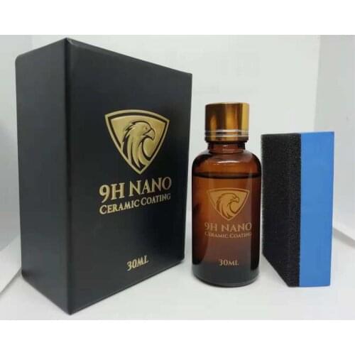 Liquid Glass 9H Nano Hydrophobic Ceramic Coating Car Polish Anti-scratch Auto Protector Automobile 30ml Car Liquid Ceramic Coat