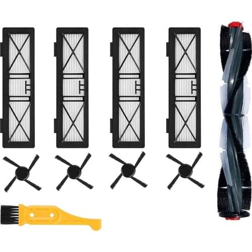 10PCS Sweeper Accessories Blade Brush Fit for Neato Botvac D3 D4 D5 D6 D7 Vacuum Cleaners Parts Kit