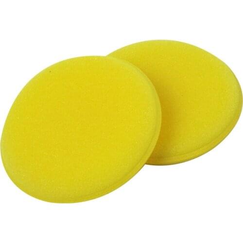 10Pcs Car Accessories Washing Tools Soft Microfiber Car Wax Applicator Pad Polishing Sponge for Apply and Remove Wax Auto Care