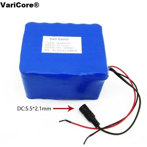 12 v 20000 mah lithium battery miners lamp battery 35w 55 w xenon lamp lithium battery pack + 12v battery charger 185*70*56MM