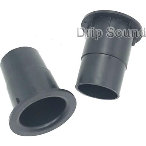 2pcs Speaker Port Tube Bass Subwoofer Audio Reflex Tube Loudspeaker Box Vent 40x55mm