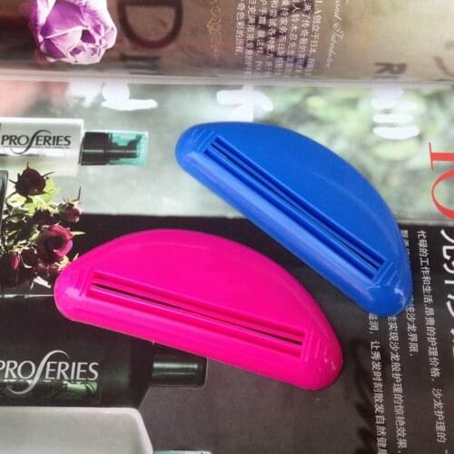 2x Mini Tube Rolling Holder Squeezer Facial Cleanser Toothpaste Dispenser New AU Cute Plastic