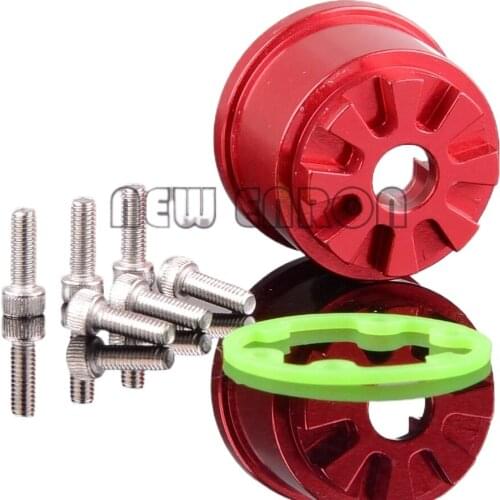 #5681 1pc Aluminum Front or Rear Heavy Duty Differential Carrier Diff Case For RC Car Traxxas Summit 56076-4 NEW ENRON 1:10