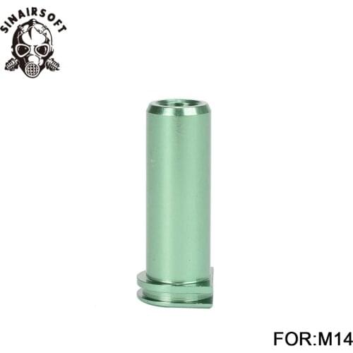 7075 Aluminum CNC Built-in single O-ring Preventg Air Leaking Seal M14 Nozzle For Airsoft AEG Paintball Hunting Accessories
