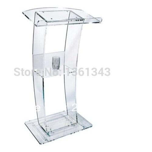 Church acrylic podium/ High Quality Price Reasonable Cheap Clear Acrylic Podium Pulpit Lectern plexiglass