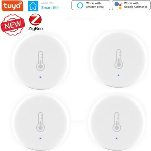 Tuya ZigBee Wireless Temperature Humidity Sensor For Smart Home Kit Thermometer Hygrometer Mijia Temperature Humidity Sensor