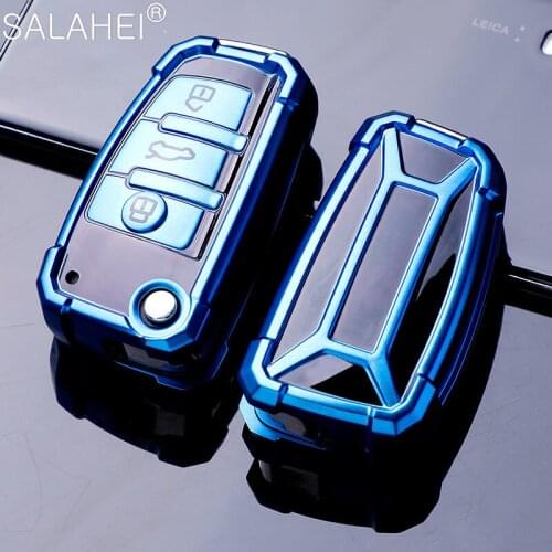 Soft TPU Car Key Case Cover For Audi A3 A4 A4L B5 B6 B7 B8 B9 A5 A6 A6L C5 C6 Q3 Q5 Q7 S5 S7 RS3 TT Auto Key Shell Accessories