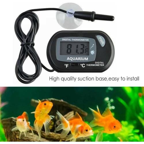 Digital Humidity Meter Thermometer Hygrometer Sensor Gauge LCD Temperature Refrigerator Aquarium Fish Tank Display Indoor