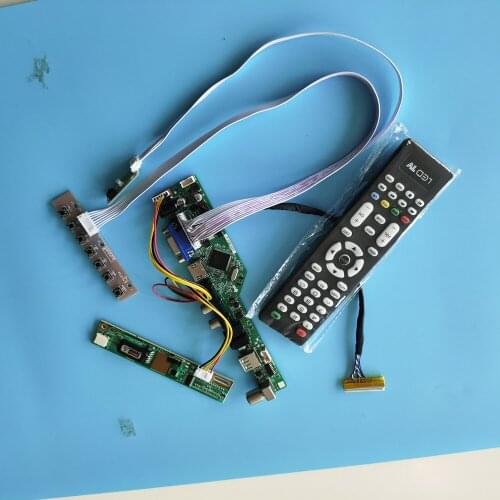 For B121EW03 V5 20pin USB Module 1 lamps 12.1" Driver Board VGA AV TV New Digital Signal Controller HDMI 1280X800