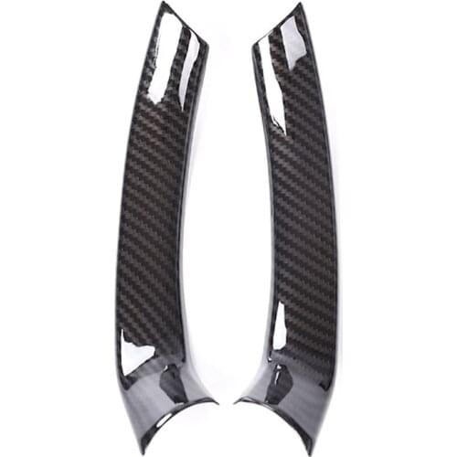 Carbon Fiber Style ABS Plastic Steering Wheel Decoration Frame Strip Cover Trim For Alfa Romeo Giulia Stelvio 2017 Car Accessory
