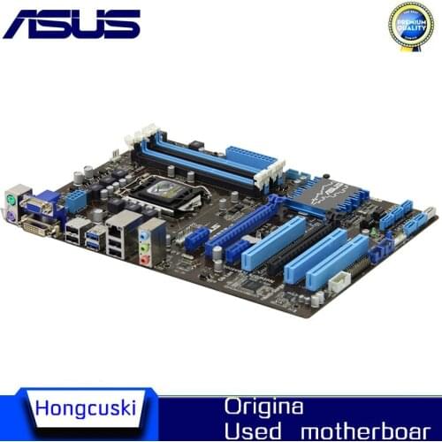 For Asus P8B75-V Desktop Motherboard B75 Socket LGA 1155 i3 i5 i7 DDR3 32G UEFI BIOS Original Used Mainboard On Sale