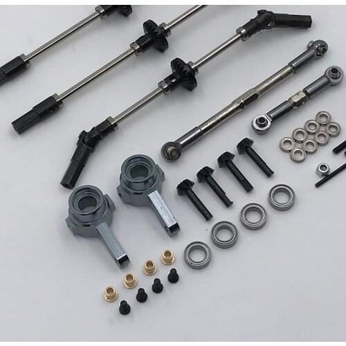 CNC RC Car Metal Upgrade Bridge Axle for WPL 1:16 RC Crawler Car Parts Accs