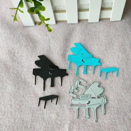Piano Music supplies set cutting Die Scrapbooks New knife Die Metal cutting Mould 3D Art Paper DIY Decoration