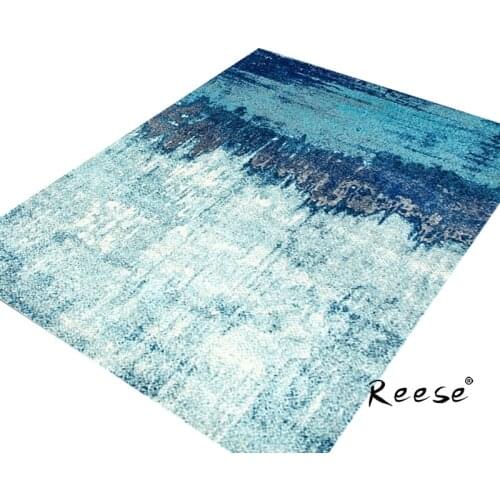 Alibaba Chinese-style Abstract Geometry Floor Carpets Rug Modern For Living Room Non-slip Antifouling Carpet For Bedroom Parlor