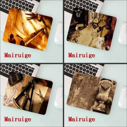 Mariages big promotion cheapest mouse pad multi-size old time style pattern computer gaming