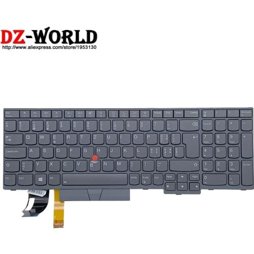 New Original Gray SWS Swiss Backlit Keyboard for Lenovo Thinkpad T15 Gen2 P15S Gen2 Laptop 5N21B08473 5N21B08436