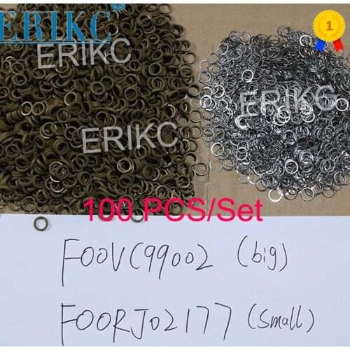 100 sets F00VC99002 Genuine New Diesel Fuel Injector Valve Repair Kit F00VC99002 for Bosch Original Injector Oil Seal