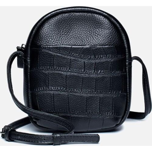 Genuine Leather Shoulder Bags for women MINI Luxury Handbag Fashion Ladies Shopping Messenger Crossbody Bag Female Party Purse