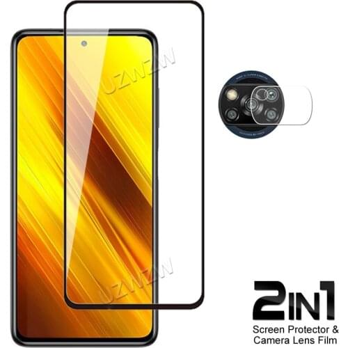 UZWZW Screen Protectors For Xiaomi POCO X3 NFC
