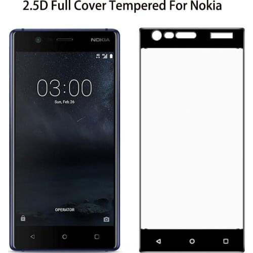 Tempered Glass For Nokia 5 7 8 2 3 6 Nokia 6 5.1 6.1 7 Plus 5X 6X Glass Full Cover For Nokia 5.1plus 6.1plus 7plus