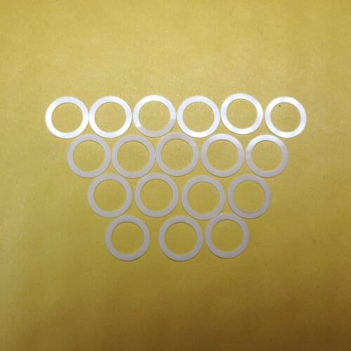 100pcs M3 Polyester nylon insulating plastic washer gasket thickness high temperature Thickness 0.1/0.2/0.25/0.3/0.5mm