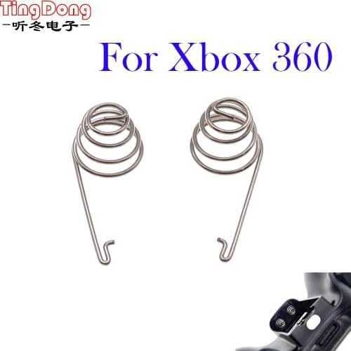 50pairs=100pcs L R Battery Springs for xbox360 XBOX 360 Wireless Controller Battery tablets Conductive spring