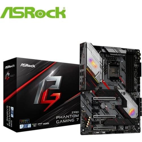 ASRock Z390 Phantom Gaming 7 Original Desktop 1151 Motherboard Z390 Socket LGA1151 DDR4 SATA3 USB3.0 M.2