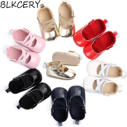 Fanhion Brand NewBorn Baby Shoes for Gilrs Infant First Walkers Elastic Band Loafers Toddler Crib Shoes with Plush Ball Slippers