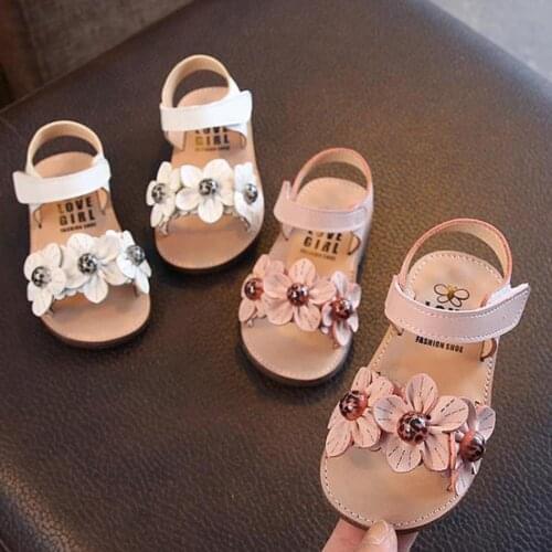 Kids Shoes Summer Sandals Beach Shoes Toddler Sneakers Princess Shoes Fashionable Flat Shoes for Children