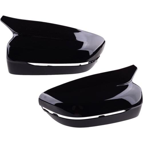 51167422719 2Pcs/Set Car Side Wing Rearview Mirror Covers Caps Fit For BMW 3 6 7 8 Series G20 G21 G30 G31 G38 51167422720 LHD