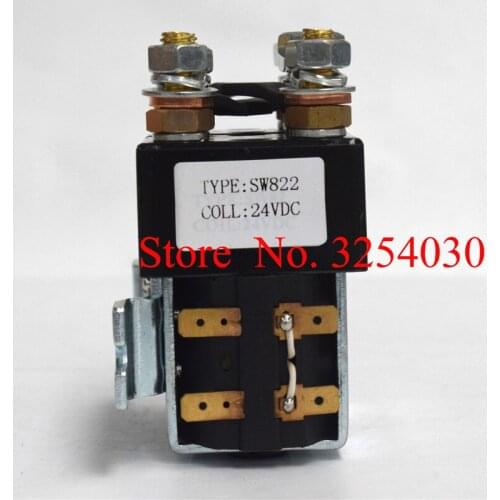 Beautiful Design Domestic DC Contactor 24V 100A ZJW100A-2T Replacing Imported Albright 24V 100A SW822 HL or HC Electric Forklift