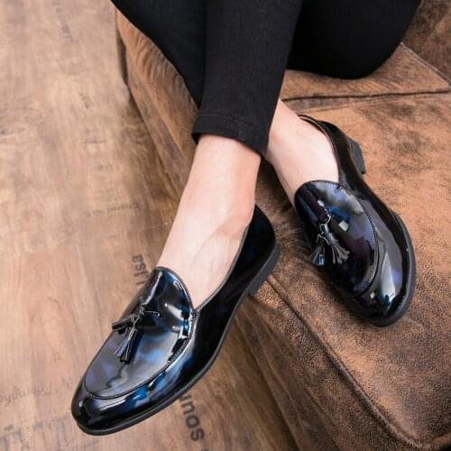 Plus Size 37-47 Fashion Men Casual Shoes Loafers Designer Slip On Shoes Men Moccasins High Quality italian Driving Shoes w5