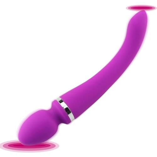 Powerful Dual Head Big Vibrators for Women Magic Wand Body Massager Sex Toys For Woman Clitoris Anal Stimulate Product