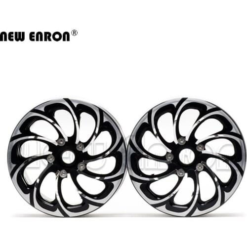 NEW ENRON 15 Hole Alloy 2.2" 63*51*41 Beadlock Wheels Hub Rim for 1:10 RC Crawler Axial SCX10 SCX10 II 90048 TRX-4 RR10 Traxxas
