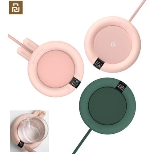 Youpin Smart Touch Heating Coasters Adjustment 3 Gear Constant Temperature Cup Warmer Heating Pad Fast Heater Heating mat Cup